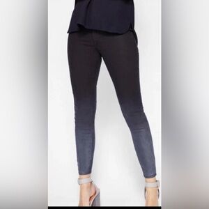 BNWOT Ted Baker Skinny Ombré Black Jeans 26, $196
